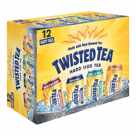 Twisted Tea Hard Iced Tea Party Pack 12 Oz 12 Pack Cans