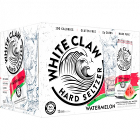 White Claw Hard Seltzer Watermelon 12 Oz 12 Pack Cans