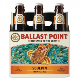 Ballast Point Sculpin IPA 12 Oz 6-Pack Bottles