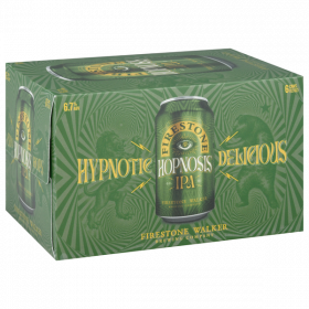 Firestone Hopnosis IPA Beer 6 cans / 12 fl oz