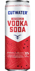Cutwater Watermelon Vodka Soda 12 Oz Can