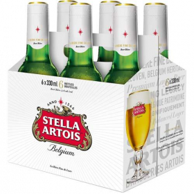 Stella Artois 11.2oz 6 Pack Bottles