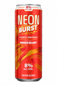 Neon Burst Hard Beverage Punch Blast 25 oz Can