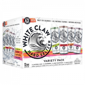 White Claw Variety Pack 12 Pack 12 Oz Cans