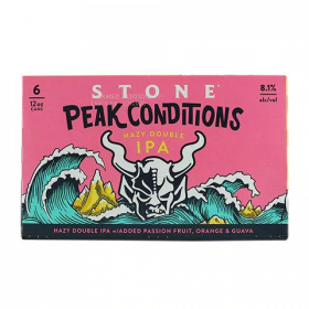 Stone Peak Conditions Hazy Double IPA 6 Pack, 12 Oz Cans