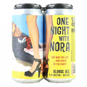 One Night With Nora Blonde Ale 16 Oz 4 Pack Cans