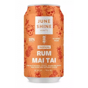 JuneShine Spirits Rum Mai Tai 12 Oz Can