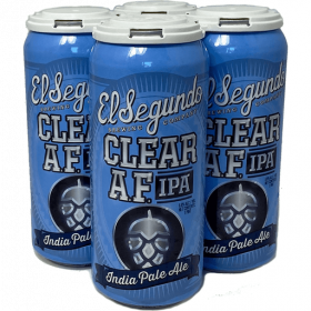 El Segundo Brewing Company Clear AF  IPA 4 Pack 16 Oz Cans