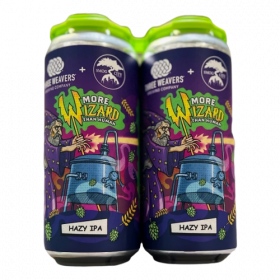 Three Weavers More Wizard Than Human Hazy IPA 4 Pack 16oz Cans