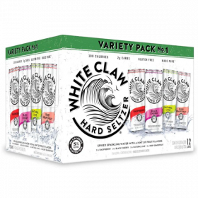 White Claw Hard Seltzer Variety Pack 12 Oz 12 Pack Cans