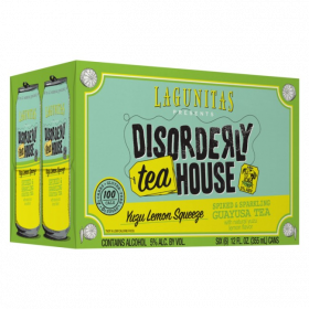 Lagunitas Disorderly TeaHouse Yuzu Lemon Squeeze 12 Oz 6 pack Cans