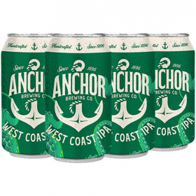 Anchor Brewing West Coast IPA 12 Oz 6 Pack Cans