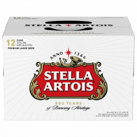 Stella Artois Belgian Pilsner 11.2 Oz 12 Pack Cans