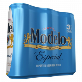 Modelo Especial Mexican Lager Beer 3 PacK 24Oz Cans        