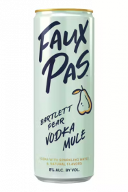 Faux Pas Bartlett Pear Vodka Mule 200ml Can