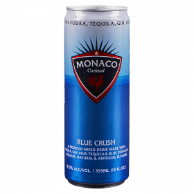 Monaco Blue Crush 355ml Can