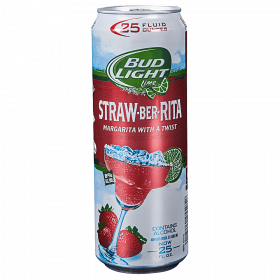 Bud Light Lime Straw-Ber-Rita 25 oz Can
