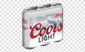 Coors Light 3 Pack, 24 Oz Cans