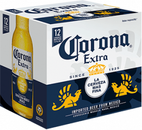 Corona Extra Mexican Lager Beer, 12 Pack, 12 fl oz Bottles