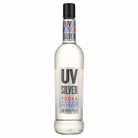 UV Vodka Silver 80 Proof  750ML                